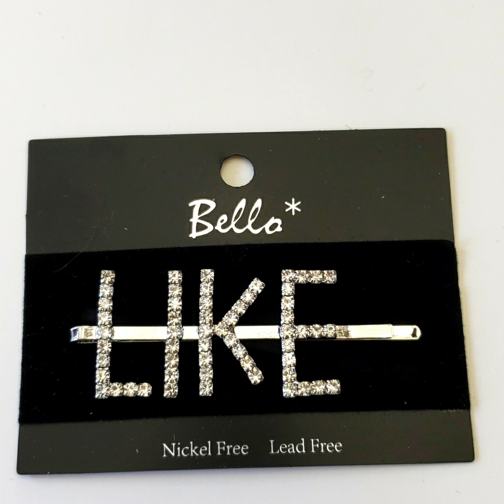 Hair word pin